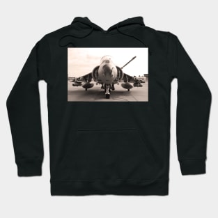 RAF Harrier aircraft Hoodie